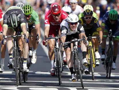 Cavendish gana al sprint la sexta etapa.