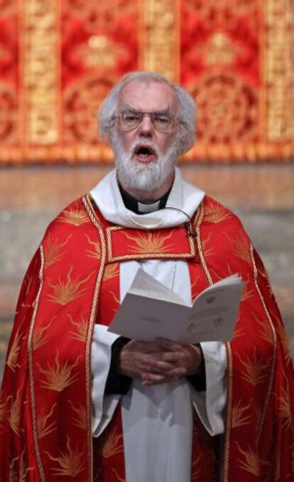 El arzobispo de Canterbury, Rowan Williams.