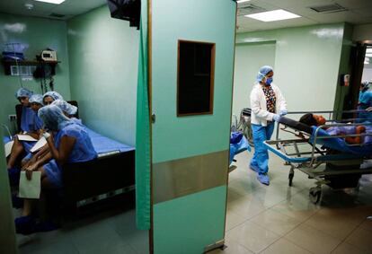 Un hospital en Caracas, en julio de 2016.