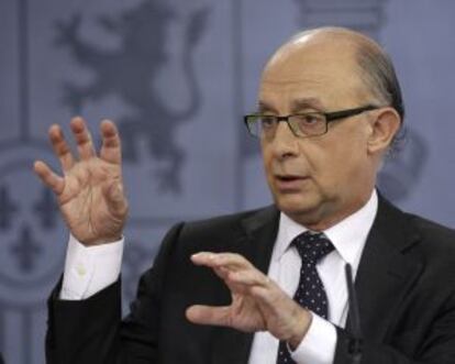 El ministro de Hacienda, Cristóbal Montoro.