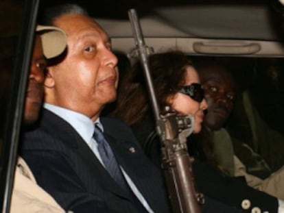 Jean-Claude Duvalier, en Puerto Príncipe en 2011.