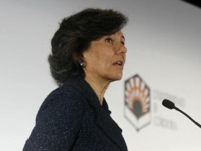 La presidenta del Banco Santander, Ana Bot&iacute;n. EFE/Archivo