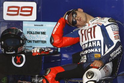 Jorge Lorenzo, en Sepang