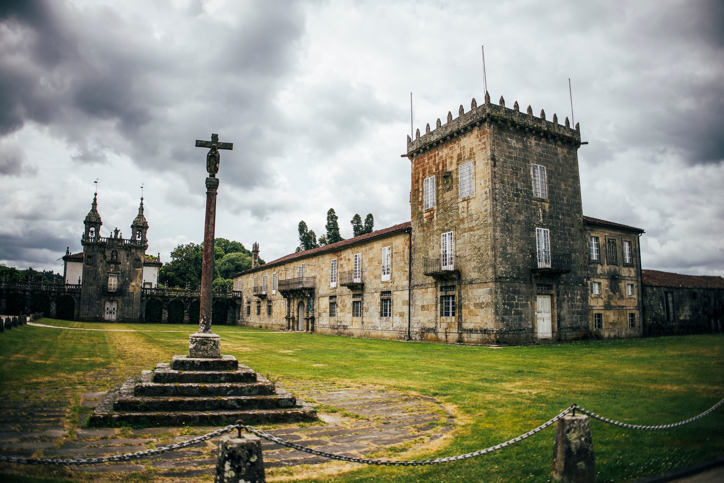 Pazo de Oca, en A Estrada (Pontevedra).