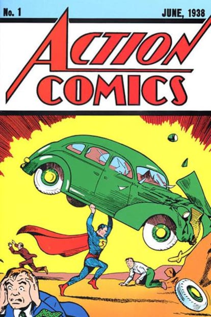 El hombre de acero se presentó al mundo en el número 1 de 'Action Comics', en junio de 1938. Creado por Jerome Siegel y Joe Shuster, el personaje bebía de diversas fuentes: desde 'John Carter of Mars', de E. R. Burroughs, a 'Gladiator', de Philip Wylie, pasando por el profeta Moisés. Fue un éxito absoluto.