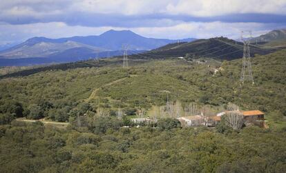 Construcciones en la finca Dehesa Vieja de Torrelaguna. 