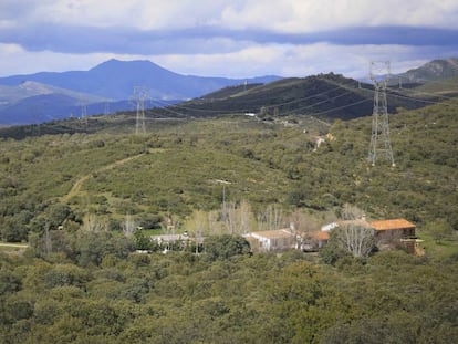 Construcciones en la finca Dehesa Vieja de Torrelaguna. 