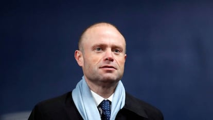 Joseph Muscat, el pasado día 13 en Bruselas.