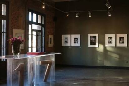 Interior de la Gallery 127, en el barrio de Guéliz (Marraquech).