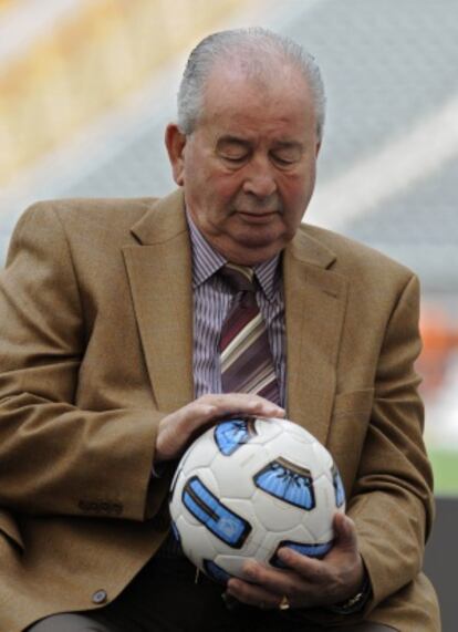 Grondona, presidente de la federación argentina.