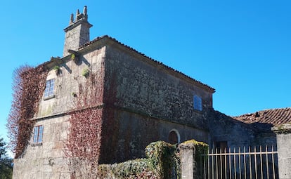 Pazo en la Ribeira Sacra (Lugo).