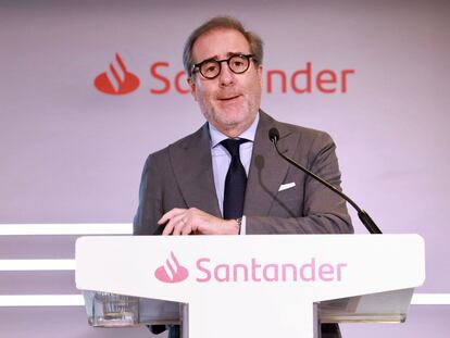 El consejero delegado de Santander, Héctor Grisi.