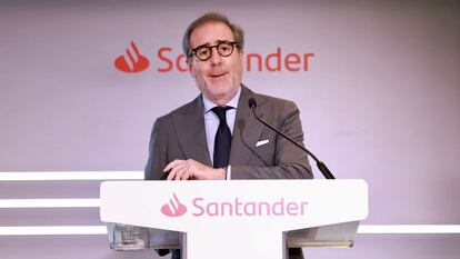 El consejero delegado de Santander, Héctor Grisi.