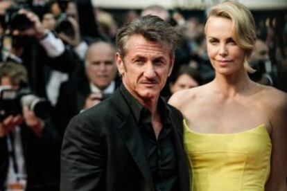 Sean Penn y Charlize Theron.