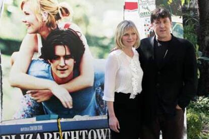 Cameron Crowe y Kirsten Dunst, en Madrid.