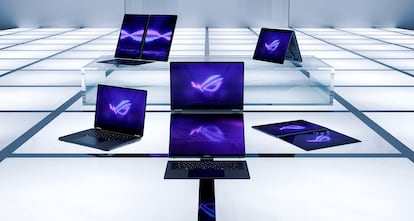 uso del portátil ASUS ROG Zephyrus Duo