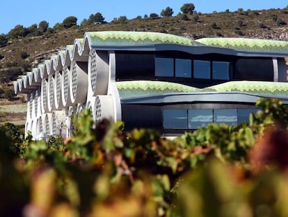 Hotel de la bodega Mastinell, en Vilafranca, en la región del Alt Penedès.