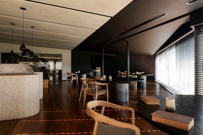 Interior del restaurante gastronómico Casa Solla, en Poio, Pontevedra.