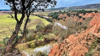 El río Duero visto desde el mirador de Andaluz.