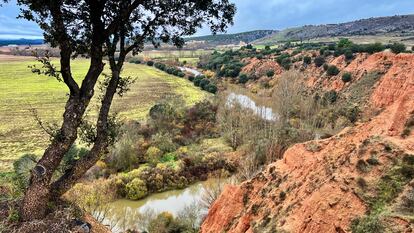 El río Duero visto desde el mirador de Andaluz.