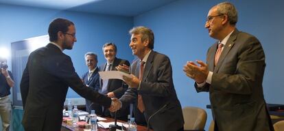Clausura del curso de la Escuela de Ingeniería de Edificación de Sevilla.