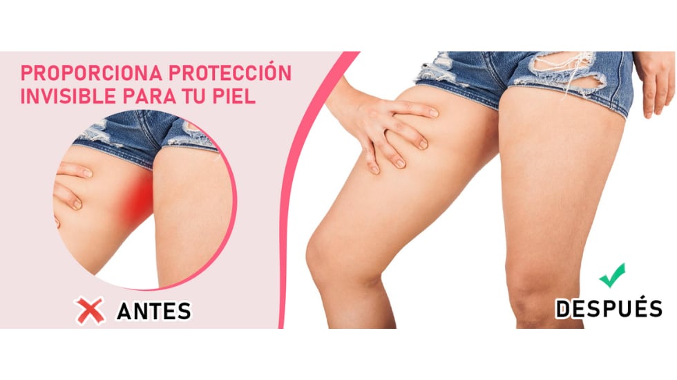 Adiós rozaduras en verano.
