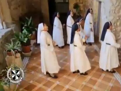 El baile de las monjas de clausura de Trujillo para unirse al #JerusalemaChallenge