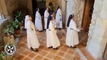 El baile de las monjas de clausura de Trujillo para unirse al #JerusalemaChallenge