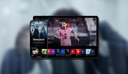 Apple TV+ en un móvil y tablet con Android