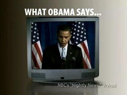 Anuncios 'de película' para candidatos radicalmente opuestos