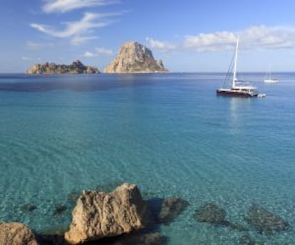 Cala D’Hort, en Ibiza.