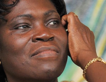 Simone Gbagbo en octubre de 2009.