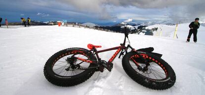 'Fat BIke', en nieve.