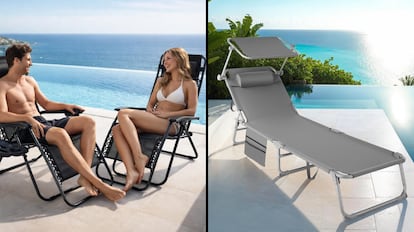 sillas y tumbonas más vendidas para el jardín