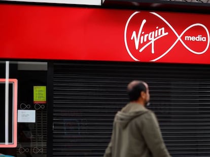 Tienda de Virgin Media O2 en Londres.