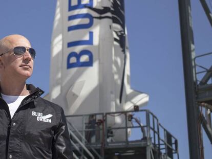 El fundador de Amazon, Jeff Bezos, ha creado también una compañía de transporte aeroespacial.