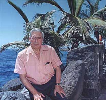 Mario Vargas Llosa en Tenerife.