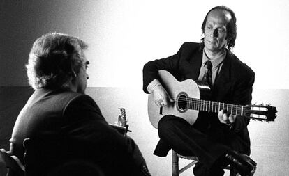 Paco de Lucía, uno de los máximos representantes del flamenco.