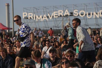 Ambiente en la Primavera Sound, este jueves.