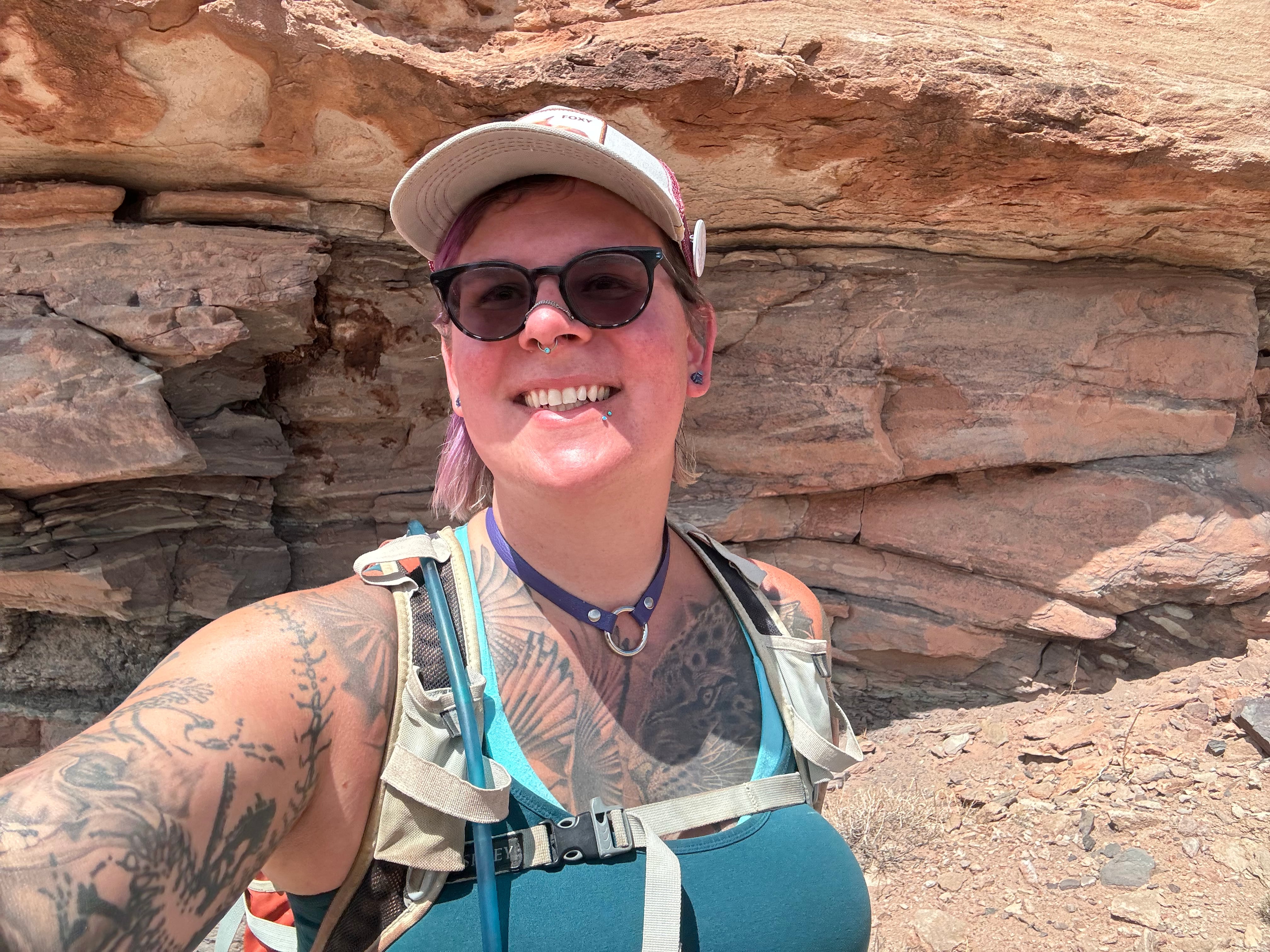 La paleontóloga Riley Black, en una foto facilitada por la propia autora.