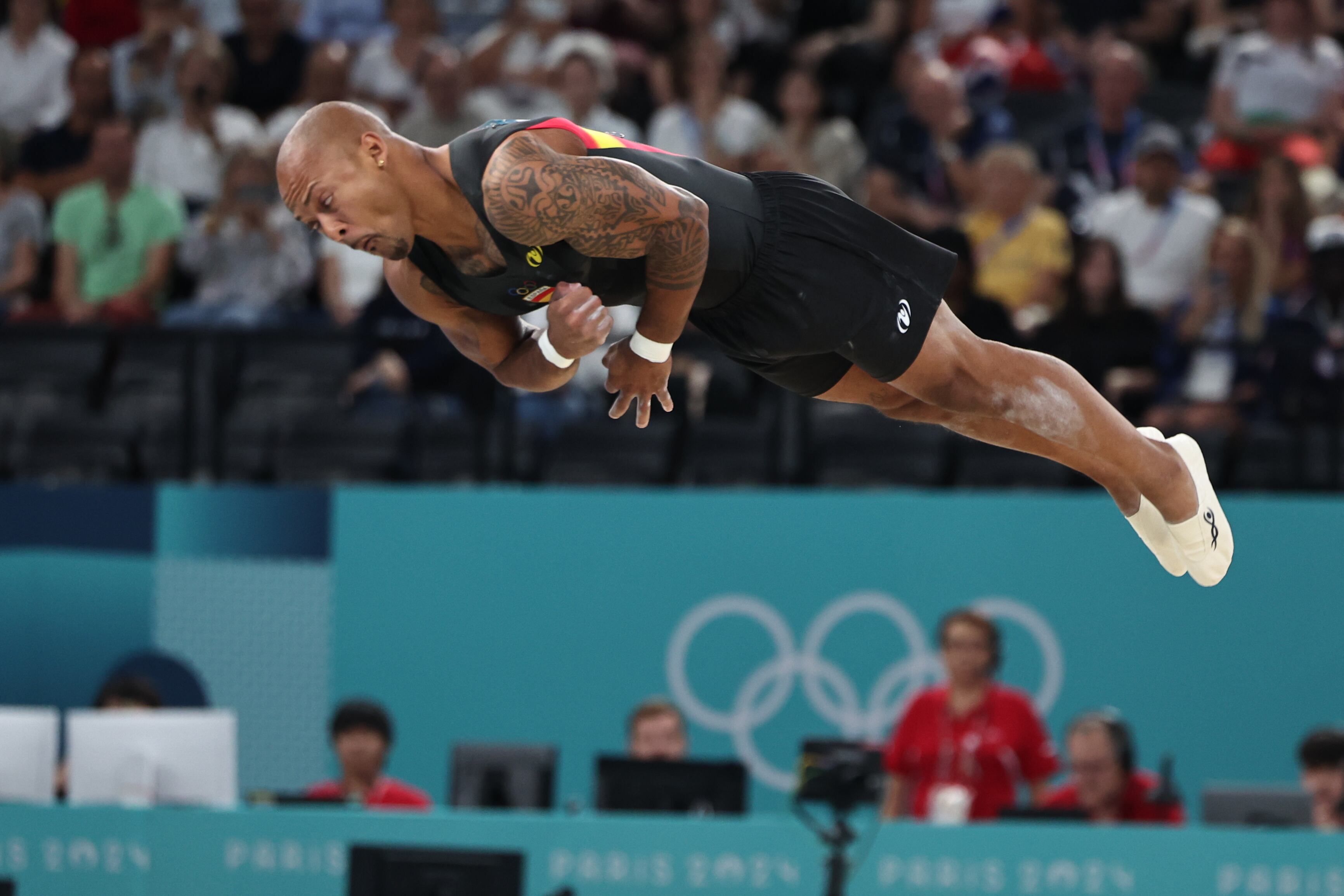 Ray Zapata, séptimo en la final de suelo en los Juegos Olímpicos 