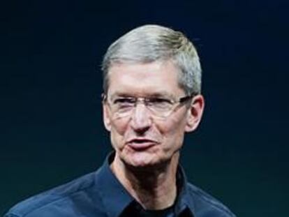 Tim Cook, consejero delegado de Apple.