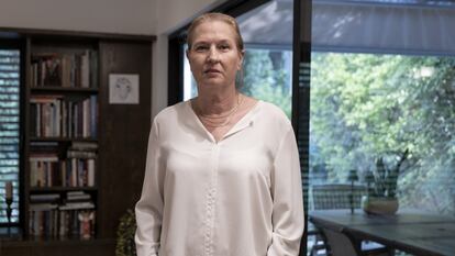 Tzipi Livni, en su casa en Tel Aviv, el 31 de mayo.