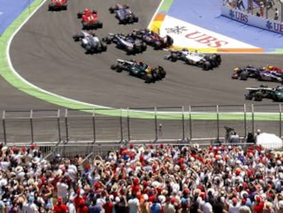 La carrera de F-1 del pasado 24 de junio en Valencia.