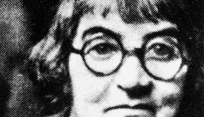 Retrato del autora perteneciente al libro ´María Blanchard & Olga Sacharoff'.