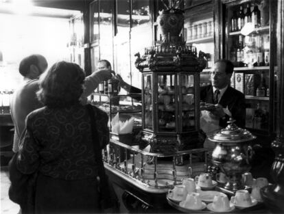 Interior del Lardhy, en la década de 1990. R