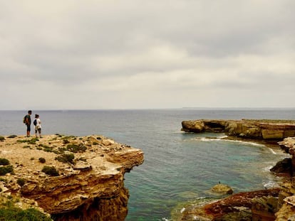 Trekking alrededor de la isla.