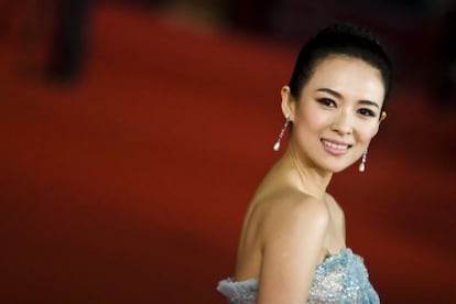 La actriz china Zhang Ziyi.