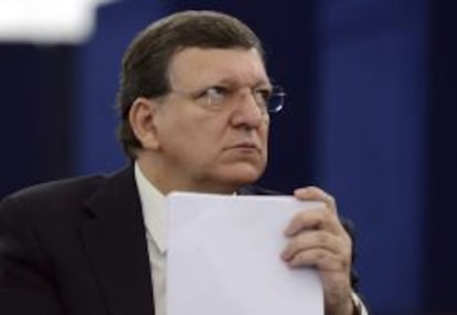 El presidente de la Comisi&oacute;n Europea (CE), Jos&eacute; Manuel Durao Barroso. 