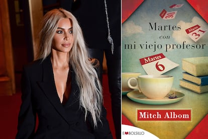 Kim Kardashian - Martes con mi viejo profesor (Mitch Albom)

Puede que no le haya cambiado la vida por completo, pero el best-seller de Albom sobre las enseñanzas impartidas por su maestro enfermo de ELA está entre los recomendados por la empresaria-modelo-influencer.